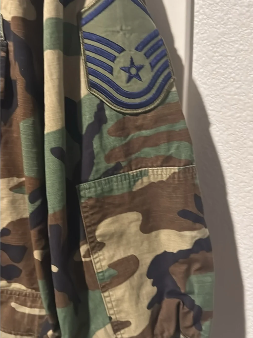 U.S. Air Force Woodland Camo Field Jacket - Men's Military Utility